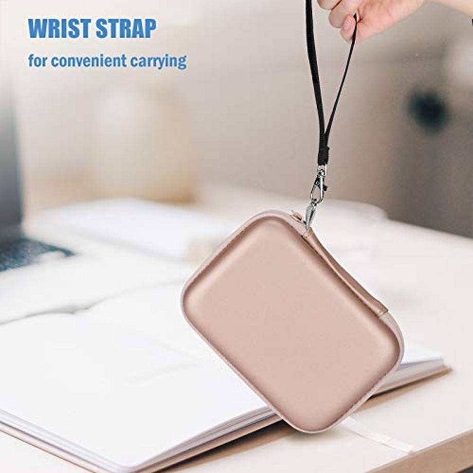 Only-bags.store  Externe Festplattentasche Eva Universal Elektronik Powerbank Tasche Schutzhülle Kabeltasche Reise Organizer für wd My Passport Mobile, Zubehör, Kabel, HDD, SSD 