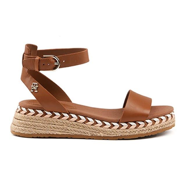 TOMMY HILFIGER  LOW WEDGE SANDAL-37 