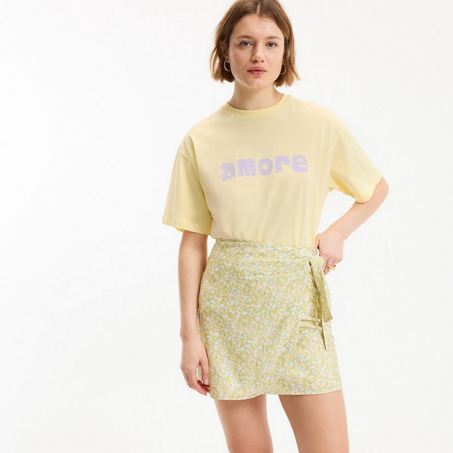 T-shirt à message
