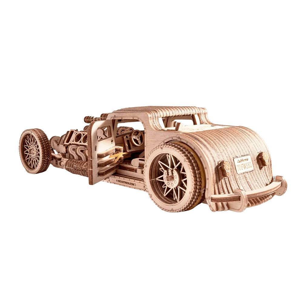 Wood Trick  Hot Rod - Kit 3D en bois 