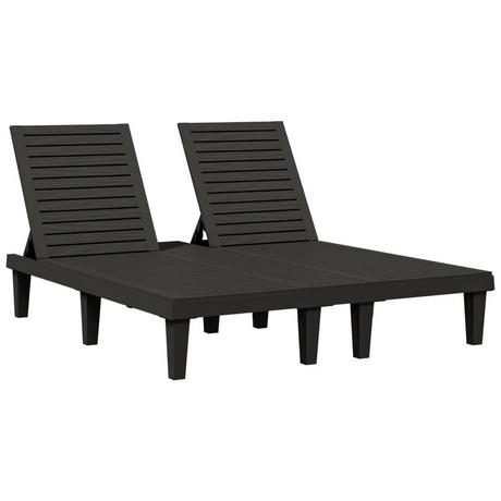 VidaXL Chaise longue polypropylène  