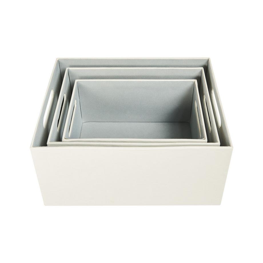 Beliani Korb, Büroaccessoires en Pelle sintetica Industriale LARSA  