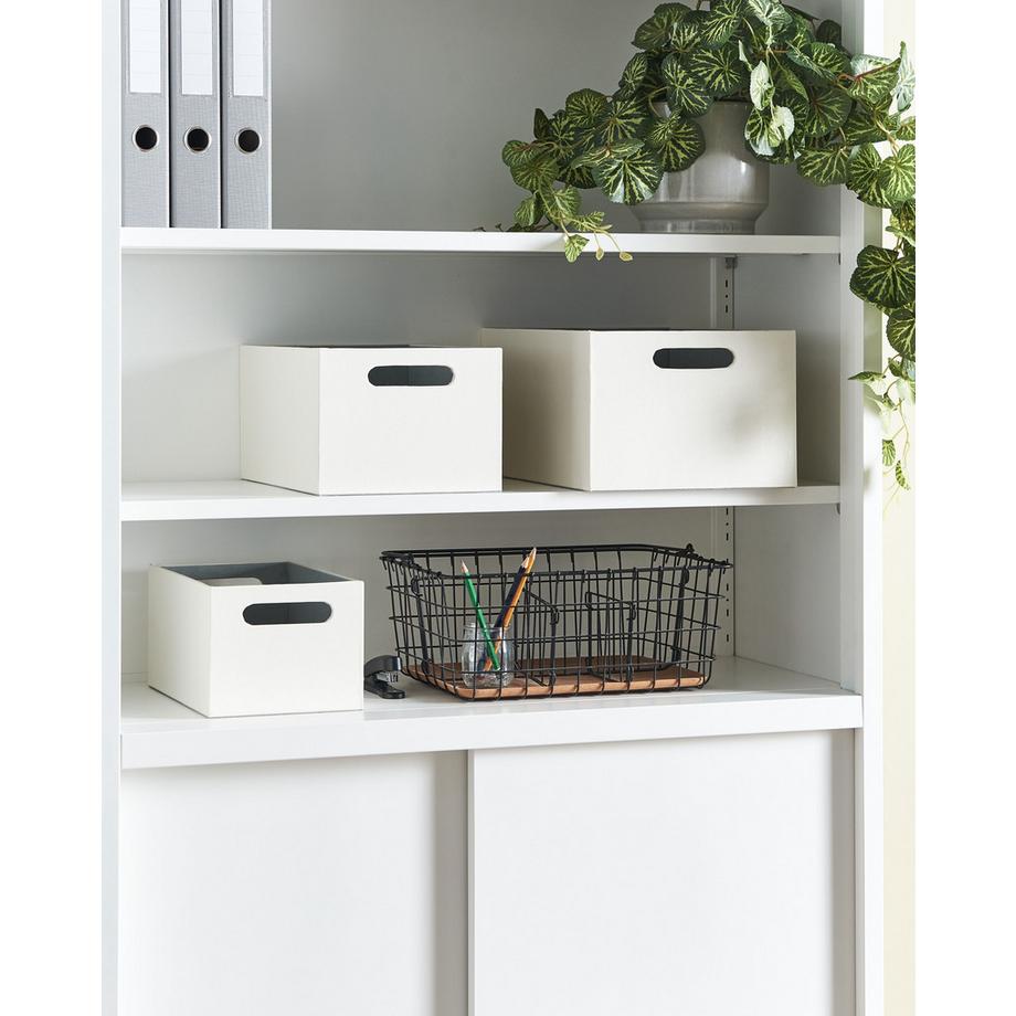 Beliani Korb, Büroaccessoires en Pelle sintetica Industriale LARSA  