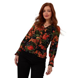 Joe Browns  Gerüschte Bluse mit Blumenmuster 