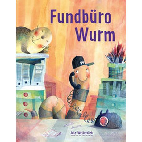 Fundbüro Wurm Wellerdiek, Jule; Wellerdiek, Jule (Illustrationen) Copertina rigida 