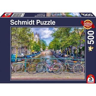 Schmidt Spiele  Schmidt Puzzle Amsterdam - 500 pièces - 12 ans et plus 
