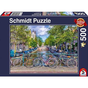 Schmidt Puzzle Amsterdam - 500 pièces - 12 ans et plus
