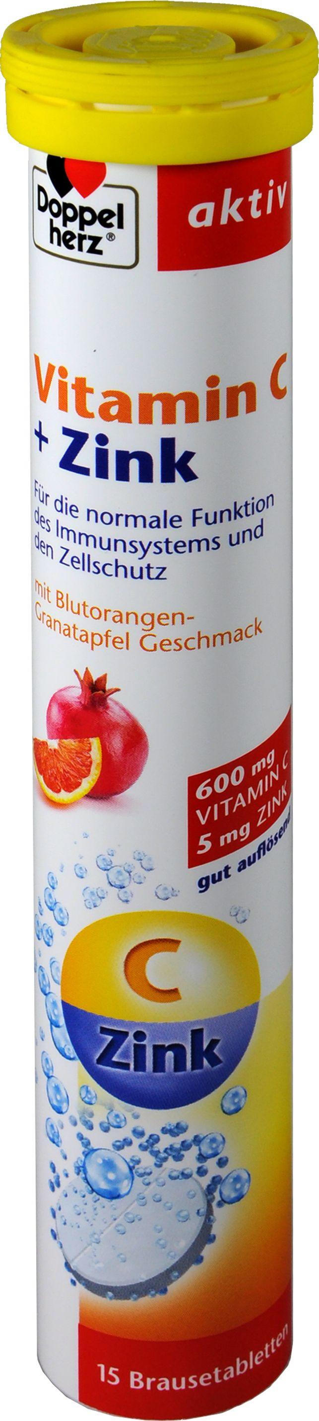 Doppelherz  Doppelherz Vitamin C Zink Brausetabletten 