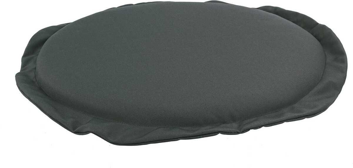 mutoni Coussin d&#039;assise de jardin rond anthracite  