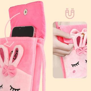 Avizar  Pochette Téléphone Design Lapin Rose 