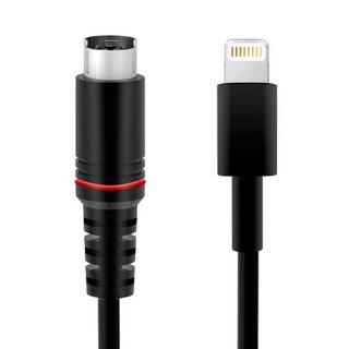 IK Multimedia  IK Multimedia IP-CABLE-8PCHR-IN câble Lightning 0,6 m Noir 