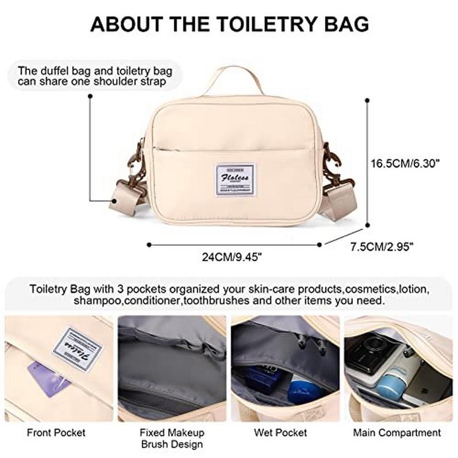 Only-bags.store Reisetasche Sporttasche 40x20x25 Ryanair Handgepäck Weekender Tasche Wasserdicht  