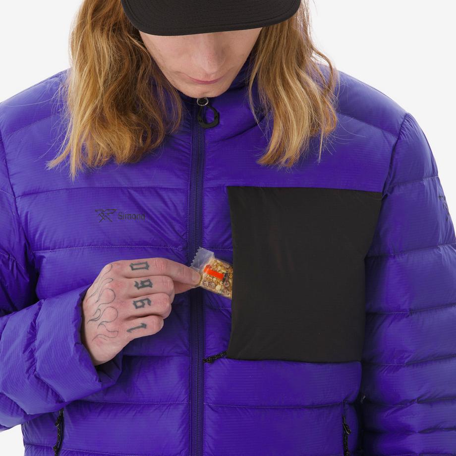 SIMOND  -Trekkingjacke mit Daunen und Kapuze, MT500 -10 °C, 