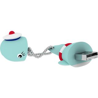 EMTEC  Emtec Sailor Whale USB-Stick 16 GB USB Typ-A 2.0 Blau 