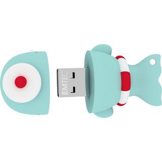 EMTEC  Emtec Sailor Whale USB-Stick 16 GB USB Typ-A 2.0 Blau 