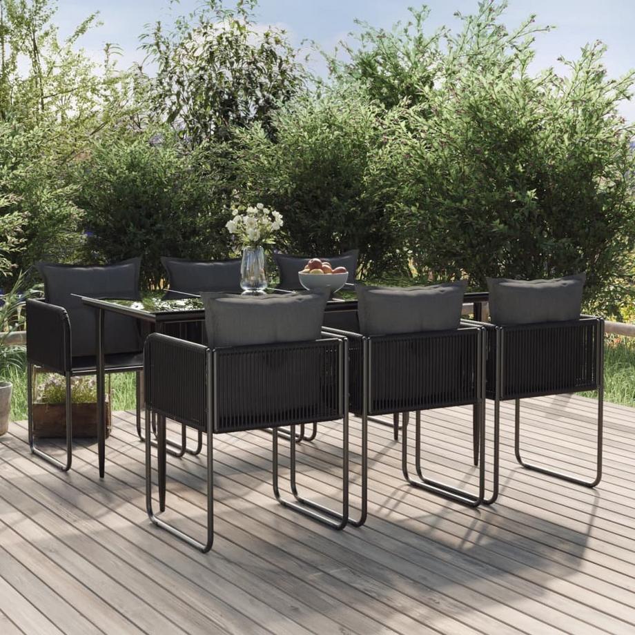 VidaXL set da pranzo da giardino  