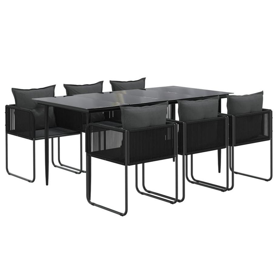 VidaXL set da pranzo da giardino  