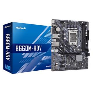 ASRock  Asrock B660M-HDV Intel B660 LGA 1700 micro ATX 