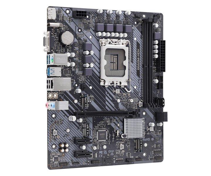 ASRock  Asrock B660M-HDV Intel B660 LGA 1700 micro ATX 