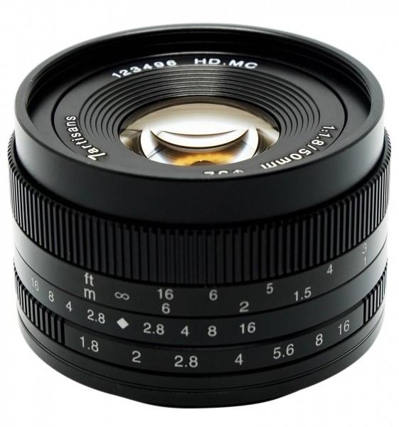 7ARTISANS  50mm F1.8 MFT 