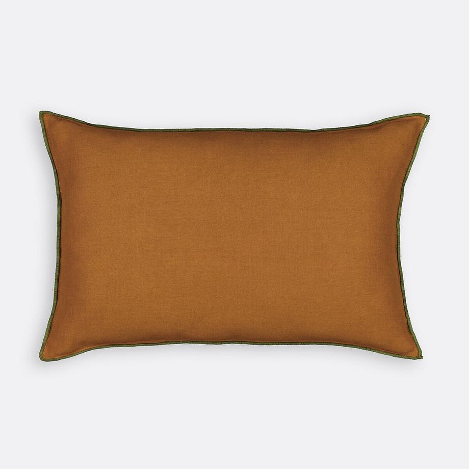 La Redoute Intérieurs Housse de coussin unie lin/coton  