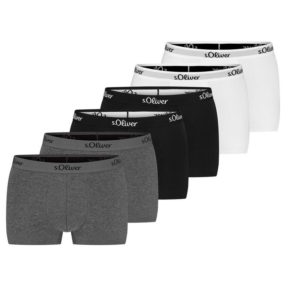 s. Oliver Lot de 6 Basic Boxers  