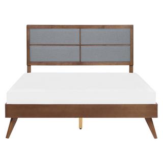 Beliani Bett mit Lattenrost aus MDF-Platte Retro POISSY  