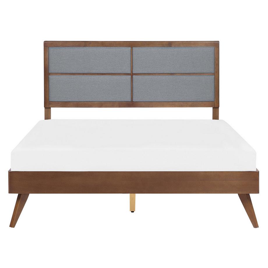 Beliani Bett mit Lattenrost aus MDF-Platte Retro POISSY  