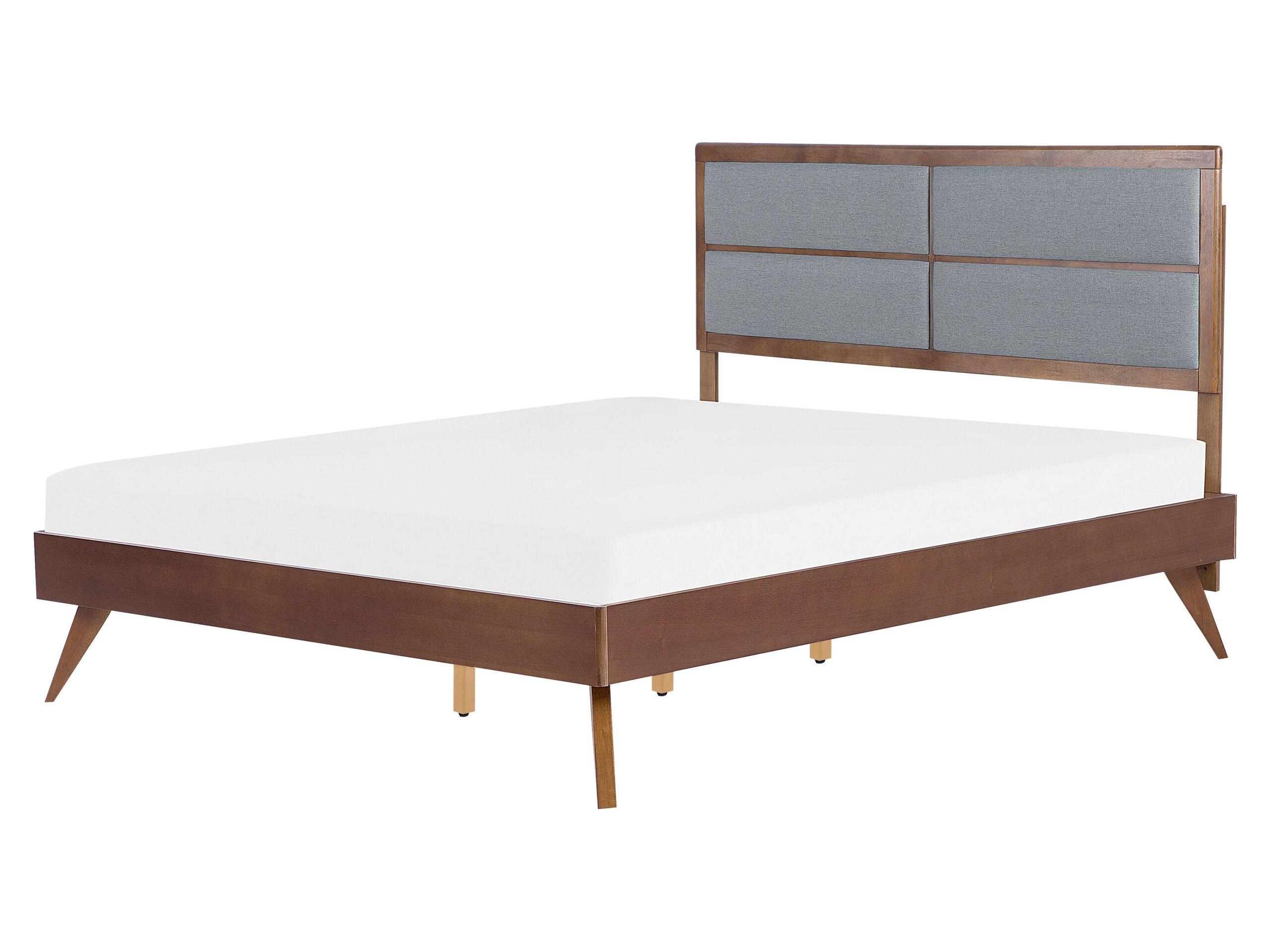 Beliani Bett mit Lattenrost aus MDF-Platte Retro POISSY  