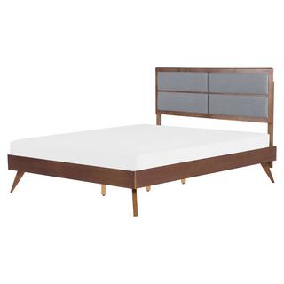 Beliani Bett mit Lattenrost aus MDF-Platte Retro POISSY  