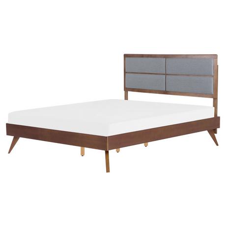 Beliani Bett mit Lattenrost aus MDF-Platte Retro POISSY  