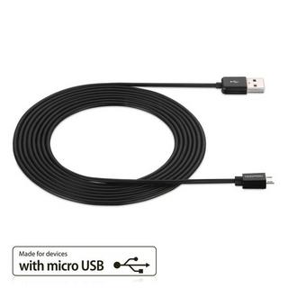 deleyCON  USB - micro USB cavo USB 2 m USB 2.0 USB A Micro-USB B Nero 
