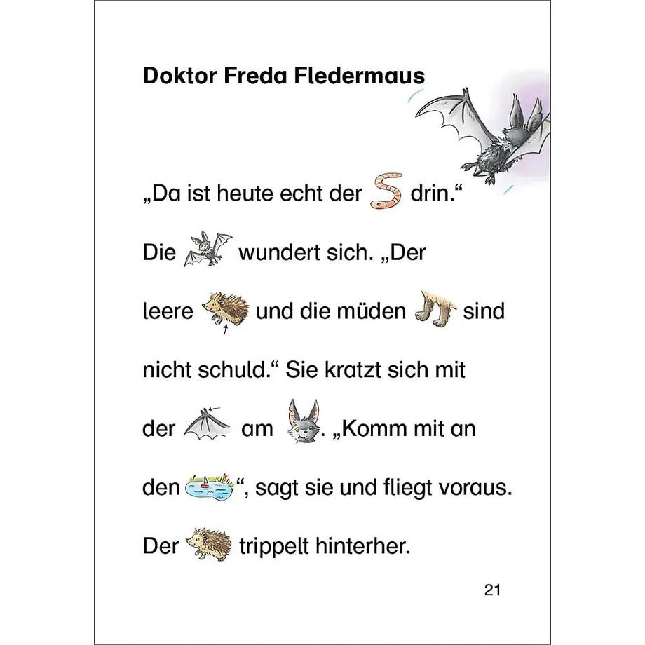 Bildermaus - Der mutigste Igel der Welt Heger, Ann-Katrin; Loewe Erstlesebücher (Hrsg.); Broska, Elke (Illustrationen) Couverture rigide 