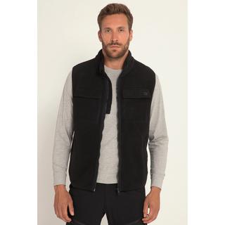 JP1880  Gilet en polaire Outdoor avec col droit et poches 