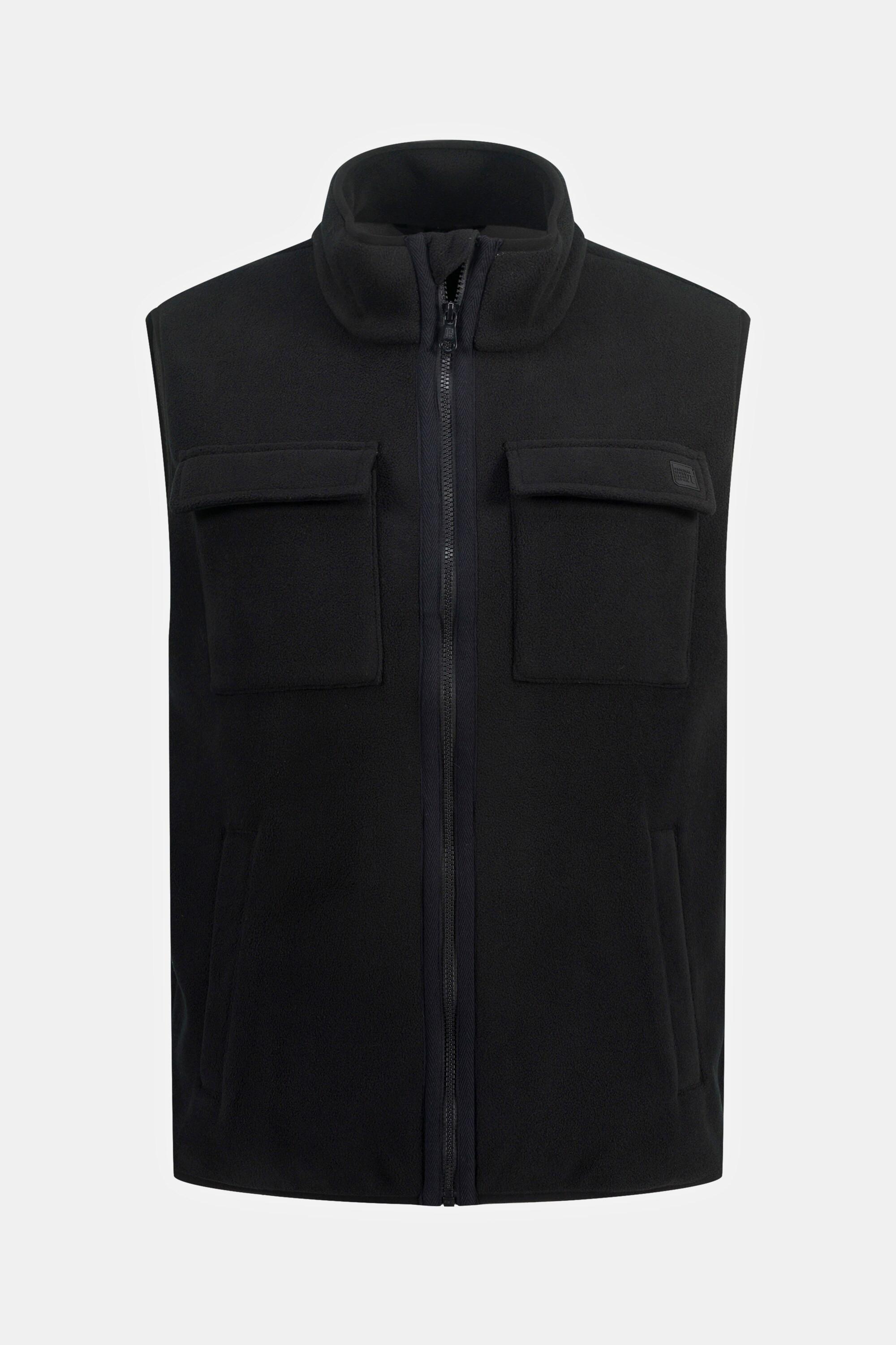 JP1880 Fleece-Weste Outdoor Stehkragen Taschen  