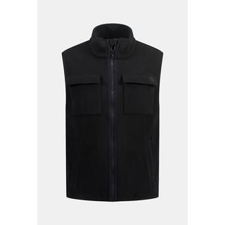 JP1880  Gilet en polaire Outdoor avec col droit et poches 