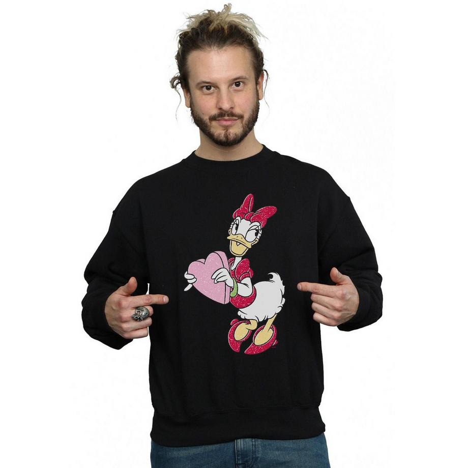 Disney Daisy Duck Coeur Graphique Sweatshirt  