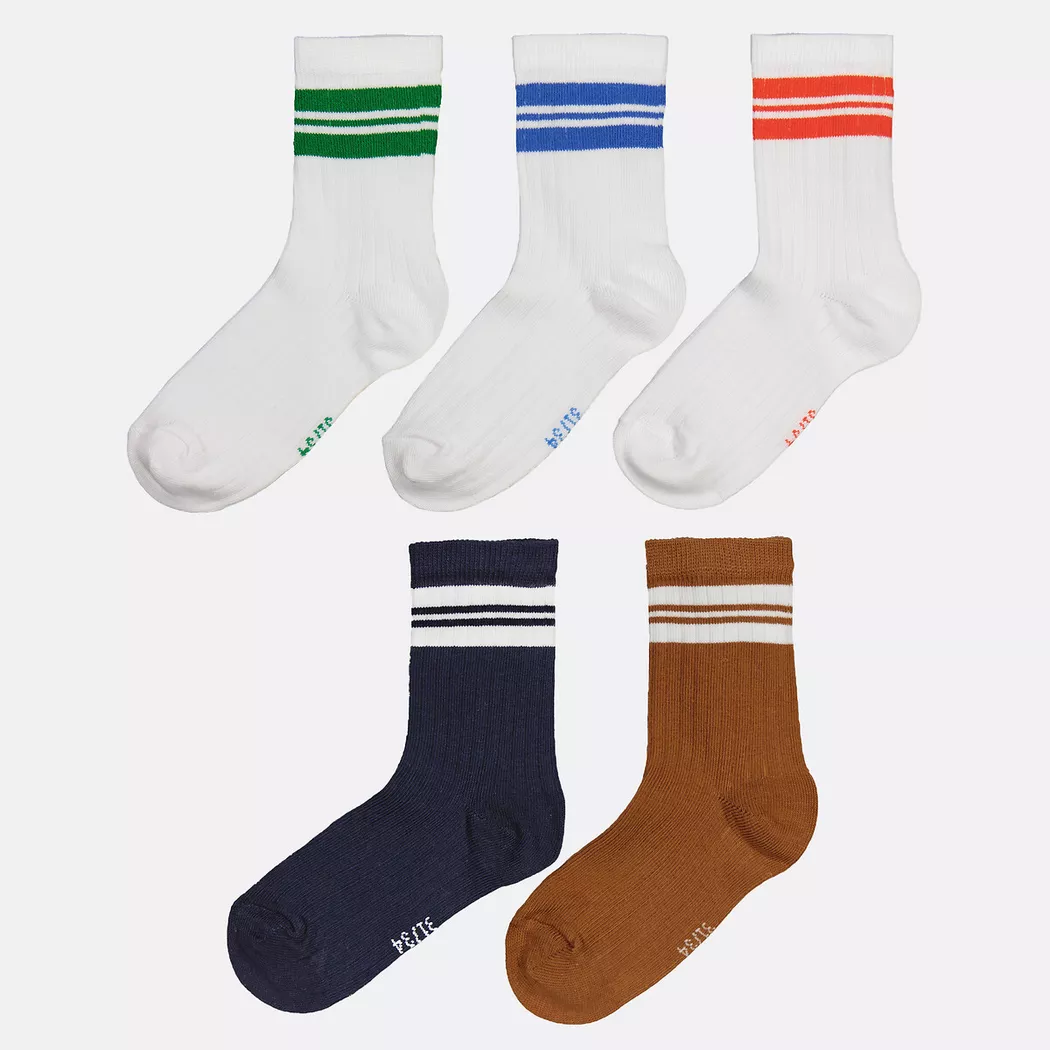 La Redoute Collections - 5 Paar Socken, 23-26, Multicolor