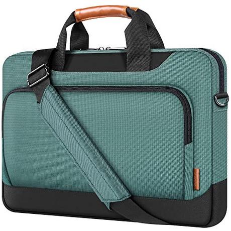 Only-bags.store  Laptop Schutzhülle Business Aktentasche Laptop Umhängetasche Kompatibel mit Laptops/HP Pavilion /MSI GS73VR Stealth Pro/Dell Inspiron /Acer/ASUS 