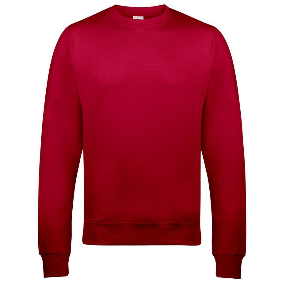 Just Hoods Plain Pullover mit Rundhalsausschnitt