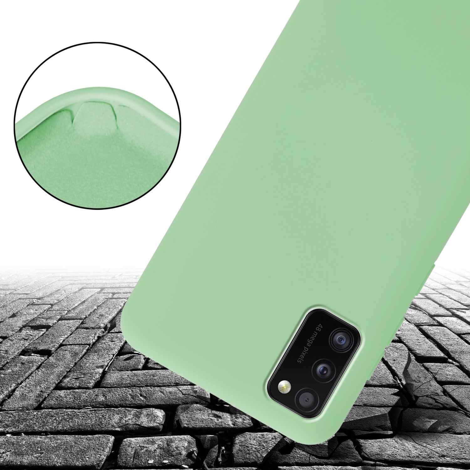 Cadorabo  Chaîne de téléphone portable compatible avec Samsung Galaxy A41 - Coque de protection en silicone avec cordelette réglable 