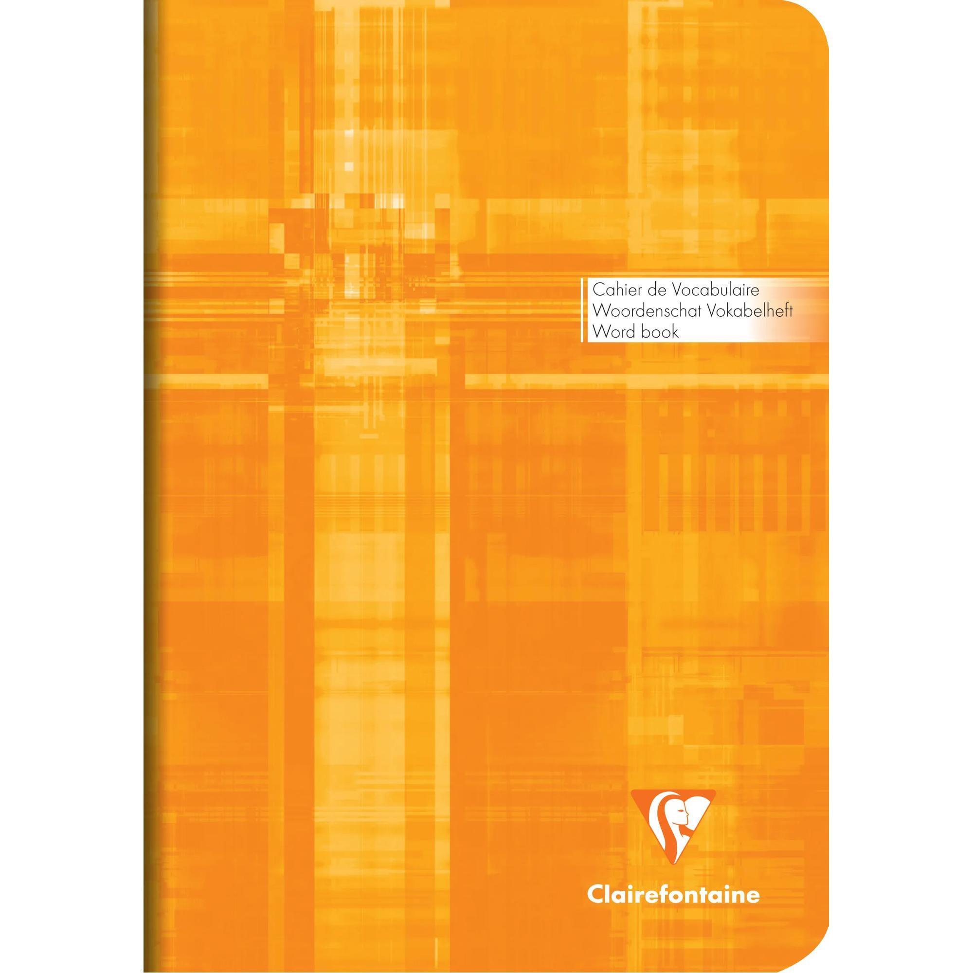 Clairefontaine CLAIREFONTAINE Carnet Vocabulaire 14,8x21cm 3687 Vocabulaire  