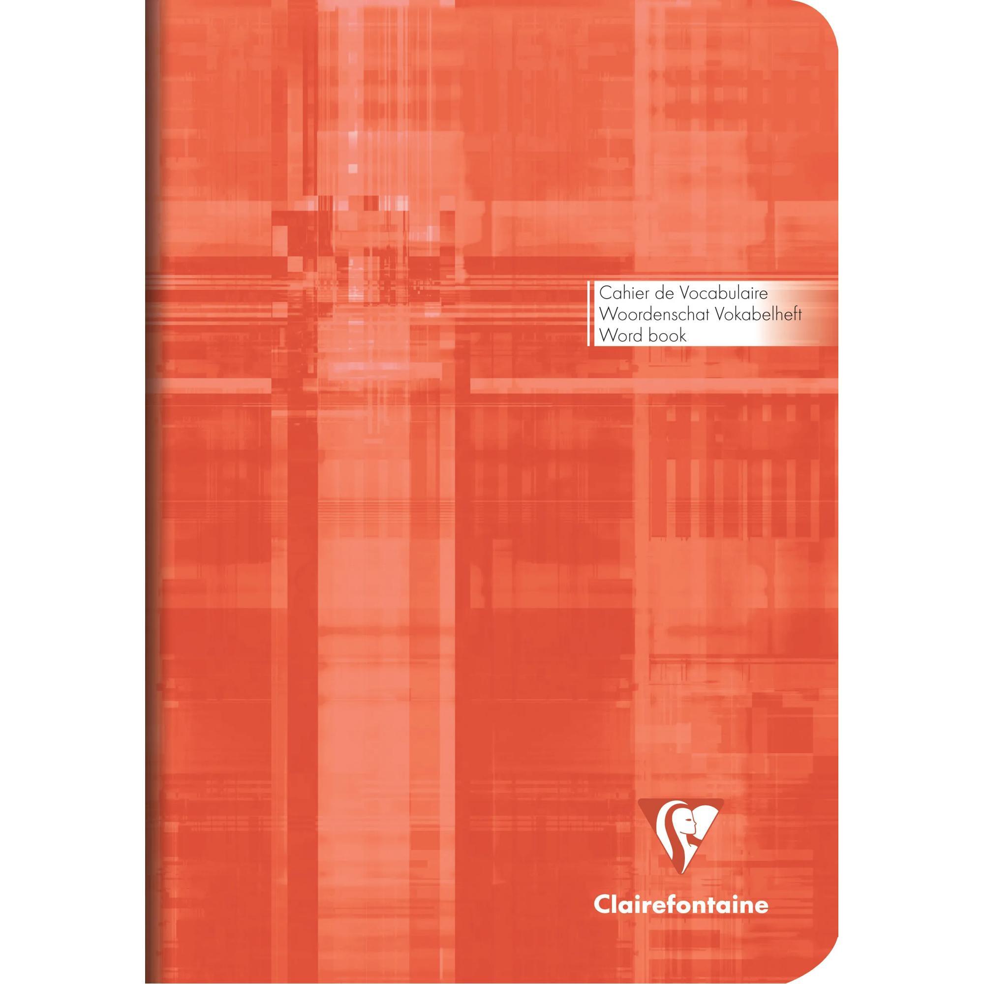 Clairefontaine CLAIREFONTAINE Carnet Vocabulaire 14,8x21cm 3687 Vocabulaire  