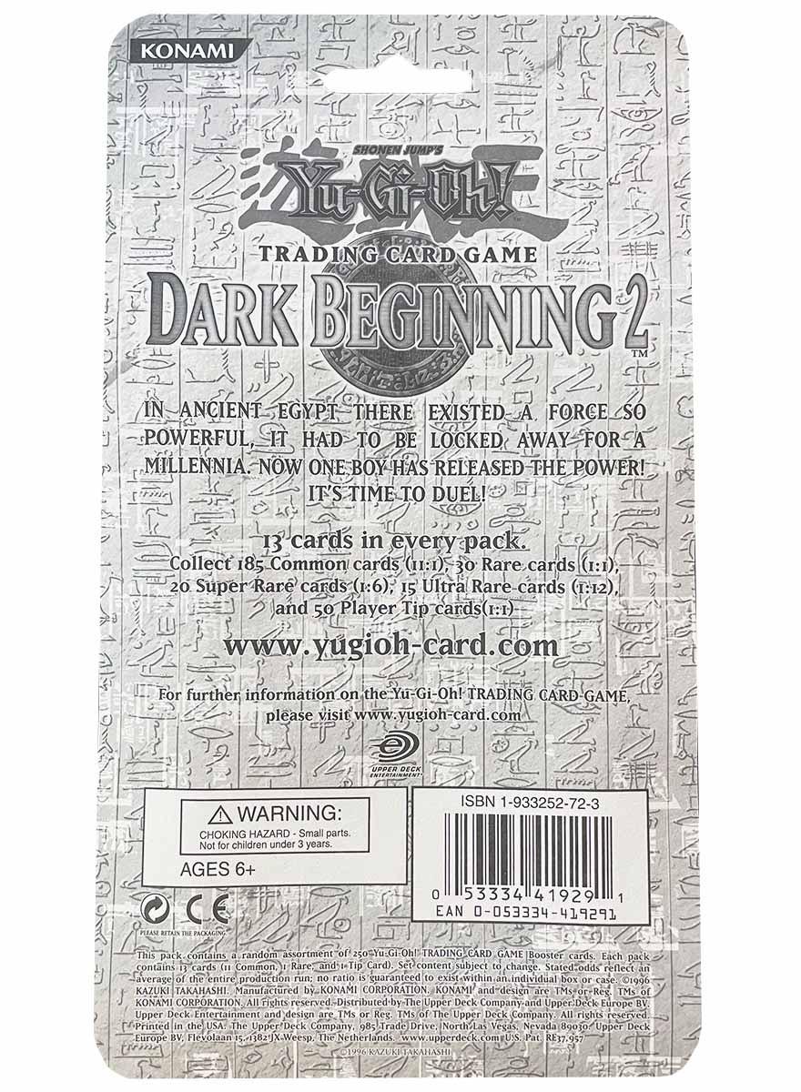 Yu-Gi-Oh!  Dark Beginning 2 Booster Blister (Sealed)  - EN 