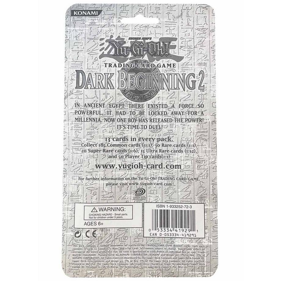 Yu-Gi-Oh!  Dark Beginning 2 Booster Blister (Sealed)  - EN 