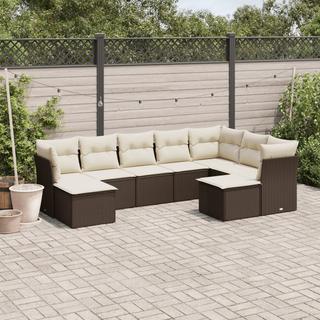 VidaXL Garten sofagarnitur poly-rattan  