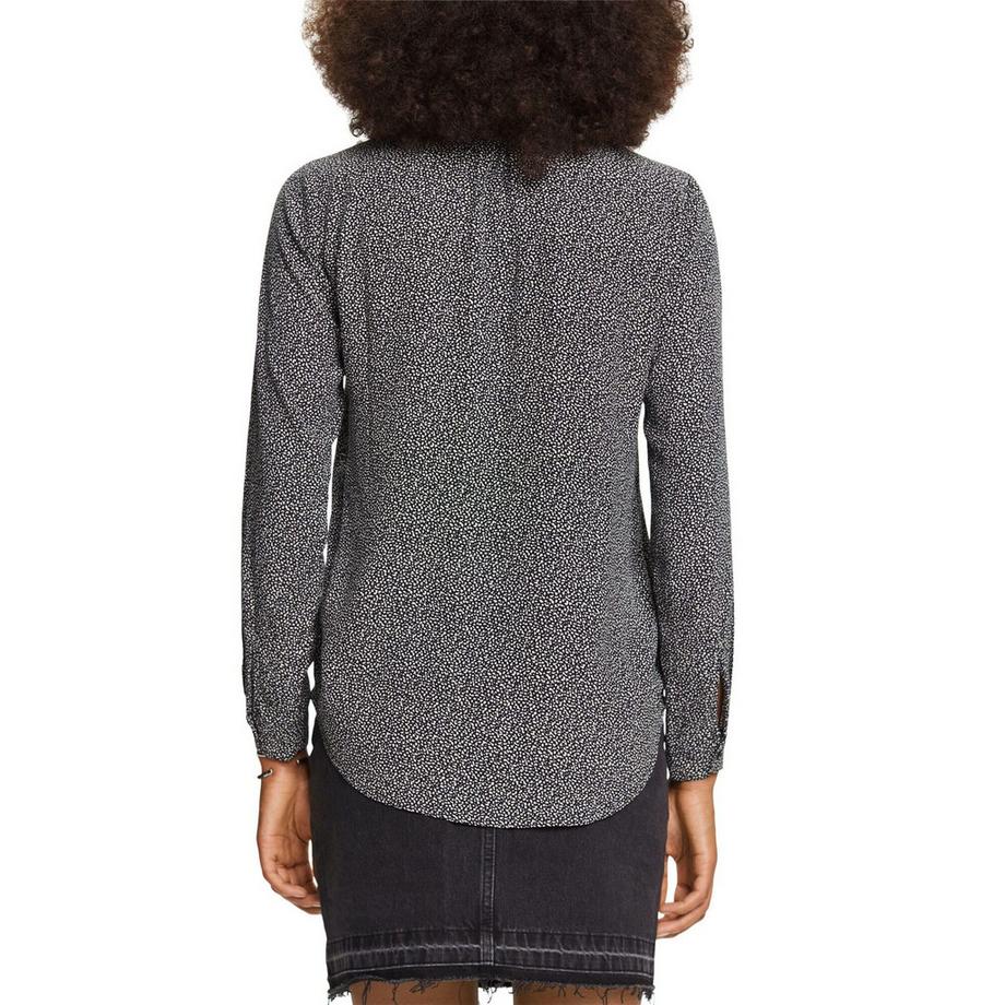 ESPRIT Lenzing Ecovero Allover-Muster Bluse  