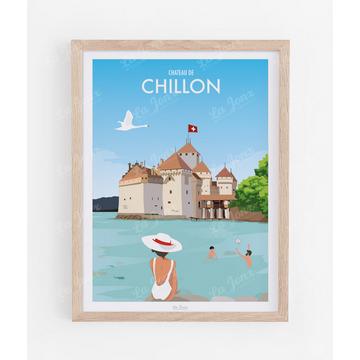 Château Chillon - Poster