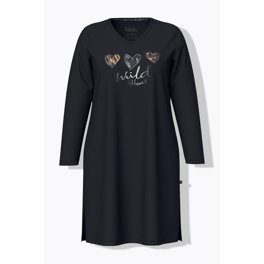 Ulla Popken Leomotiv Col V Manches Longues Grand T-shirt  