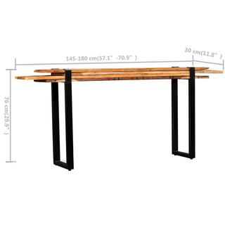 VidaXL Table console bois  